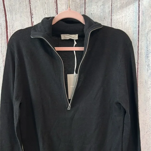 NWT Everlane The Luxe Merino Half-Zip Sweater - Picture 8 of 15